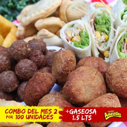 ¡COMBO DEL MES 2! 100 PICADITAS