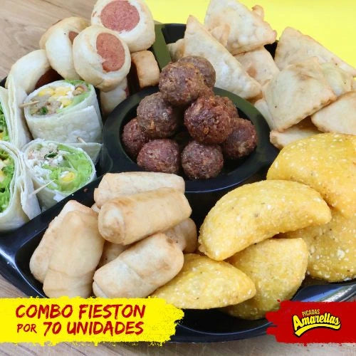 ¡COMBO FIESTON! 70 UNIDADES