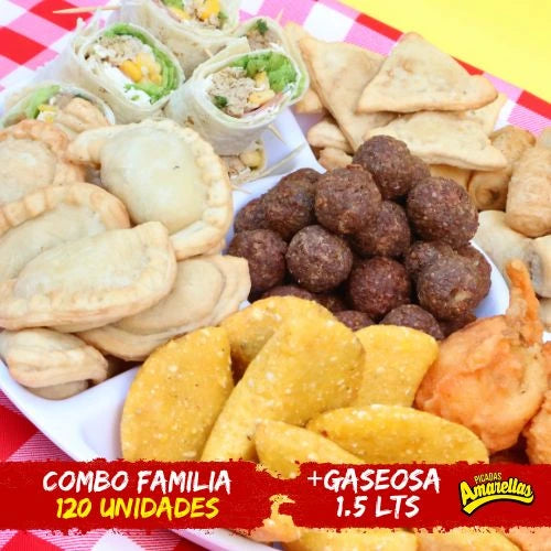 ¡COMBO FAMILIA! 120 PICADITAS