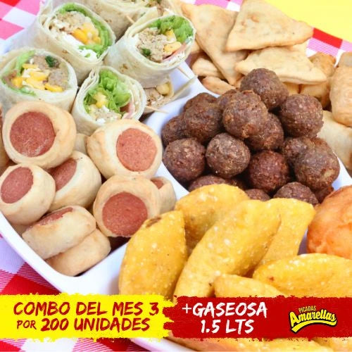 ¡COMBO DEL MES 3! 200 PICADITAS