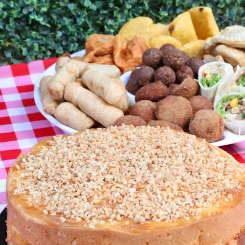 COMBO PUDIN DE AREQUIPE+50 PICADITAS+GASEOSA