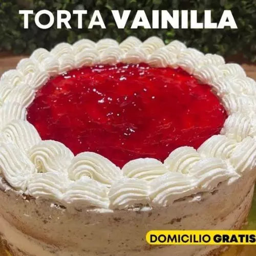 TORTA VAINILLA + DOMICILIO GRATIS